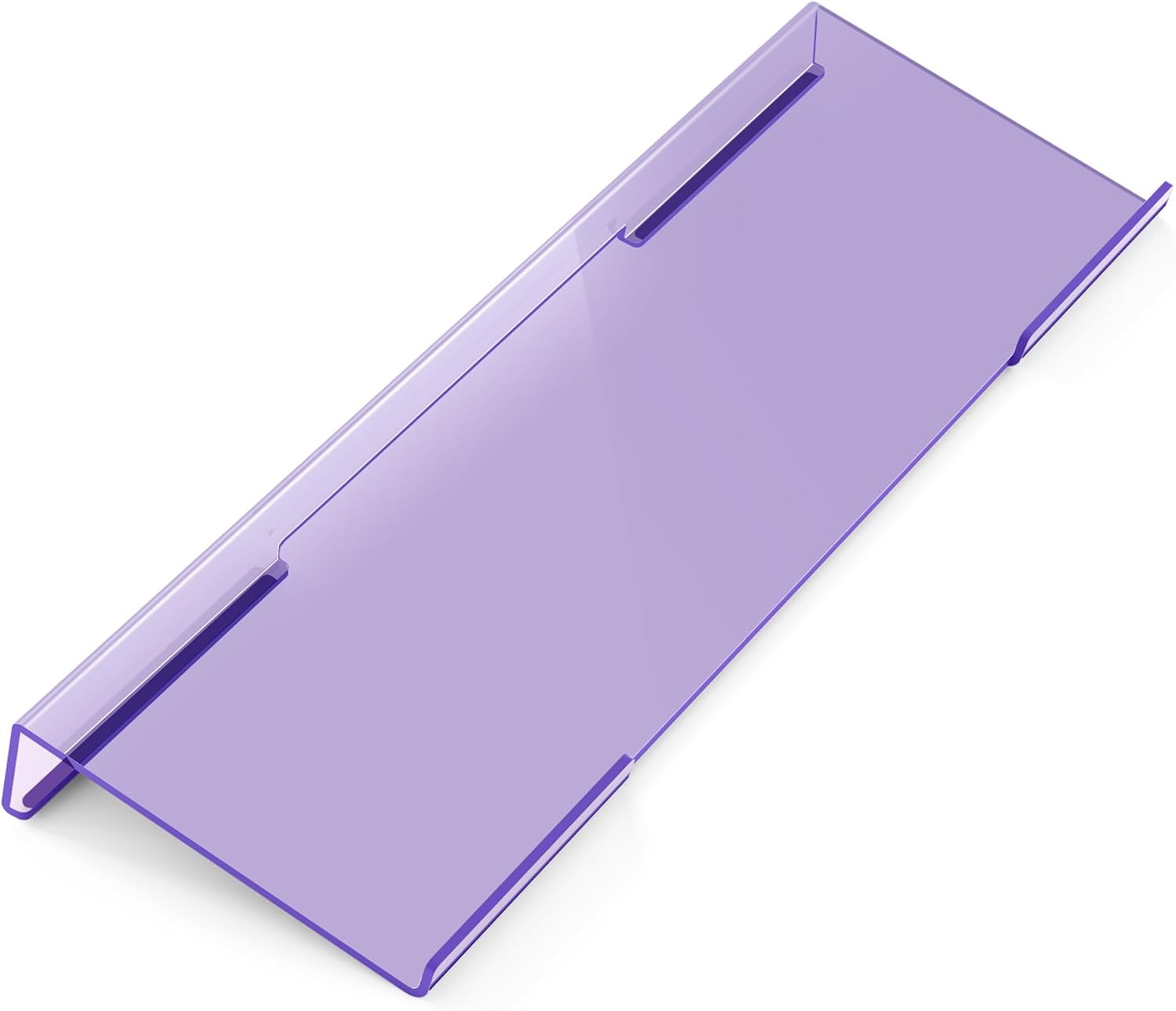 Acrylic Computer Keyboard Wrist Rest Stand for Desktop, Keyboard Riser