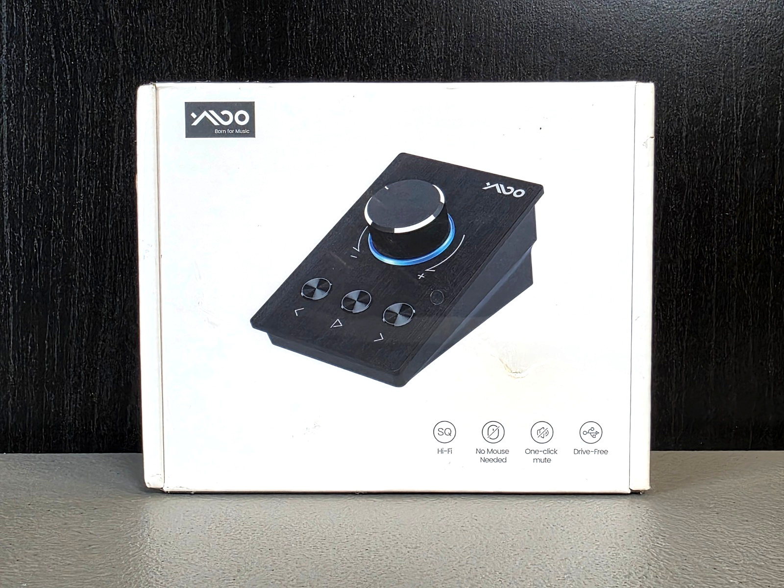 YMOO S04 Multimedia Controller, 2x 3.5mm & USB Volume Control Knob, New & Sealed