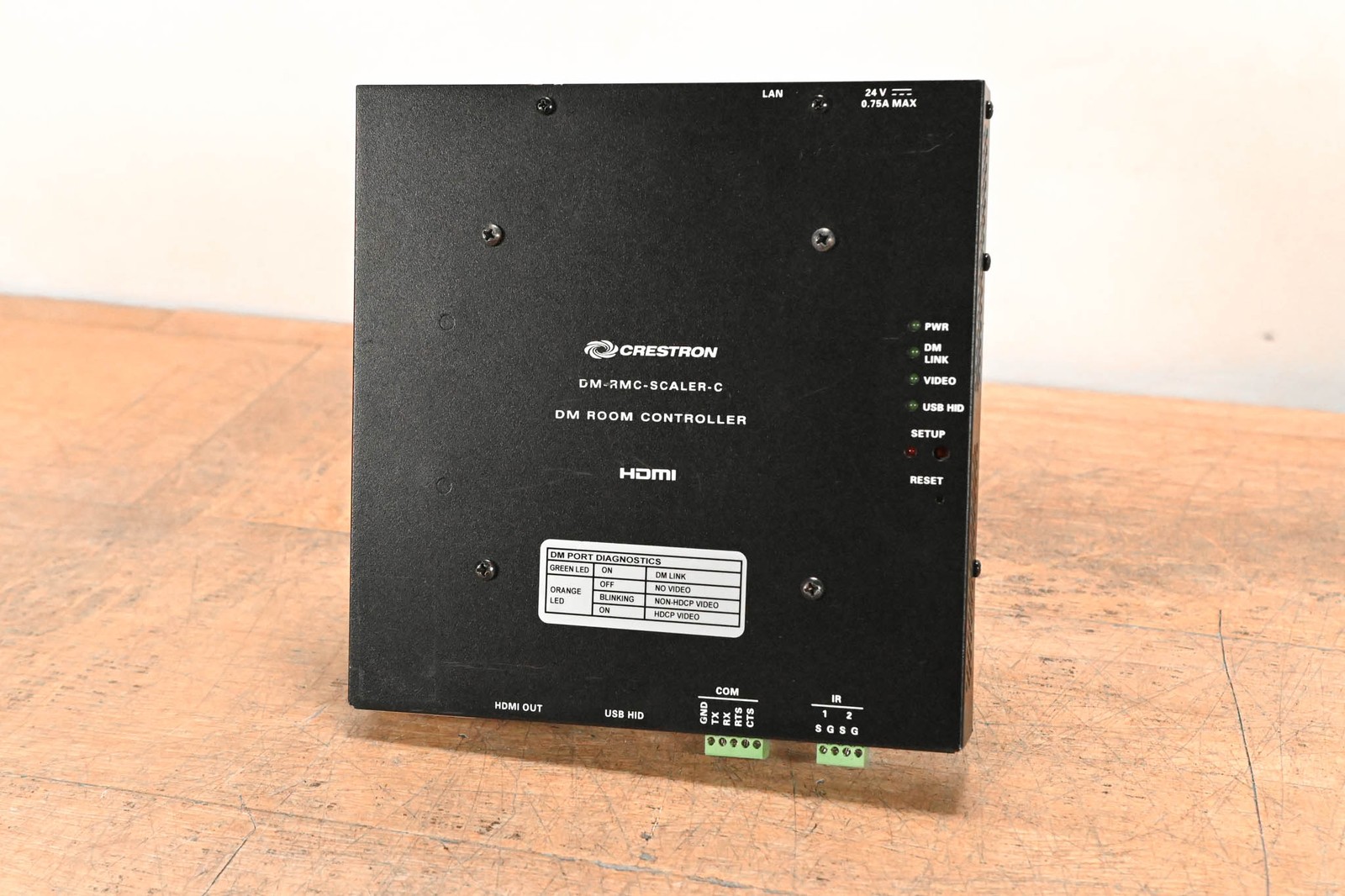 Crestron DM-RMC-SCALER-C Receiver & Room Controller (NO POWER SUPPLY) CG01Q1B