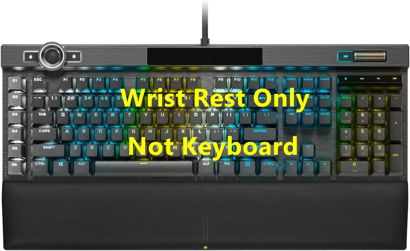 New Wrist Rest for Corsair K100 RGB Keyboard Wrist Pad Support Palm Protection