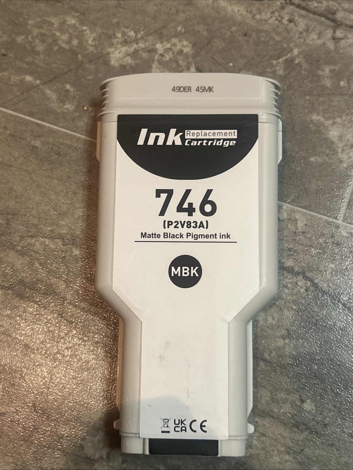 Compatible HP 746 Matte Black Ink Cartridge P2V83A for DesignJet Z6 Z9+ 300ml