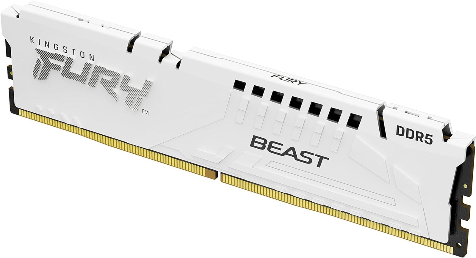 RAM Kingston Fury Beast White 8GB 1x8GB 6000MT/s DDR5 Kit of 1 KF560C40BW-8