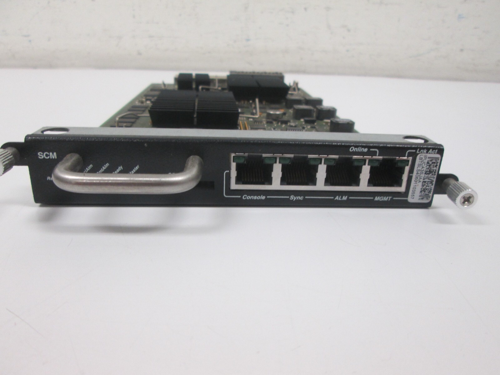 Tellabs SCM 81.86C-8611-R6 CLEI/HECI: IPUCA3SJAA p/n: LBTSLS40601021320