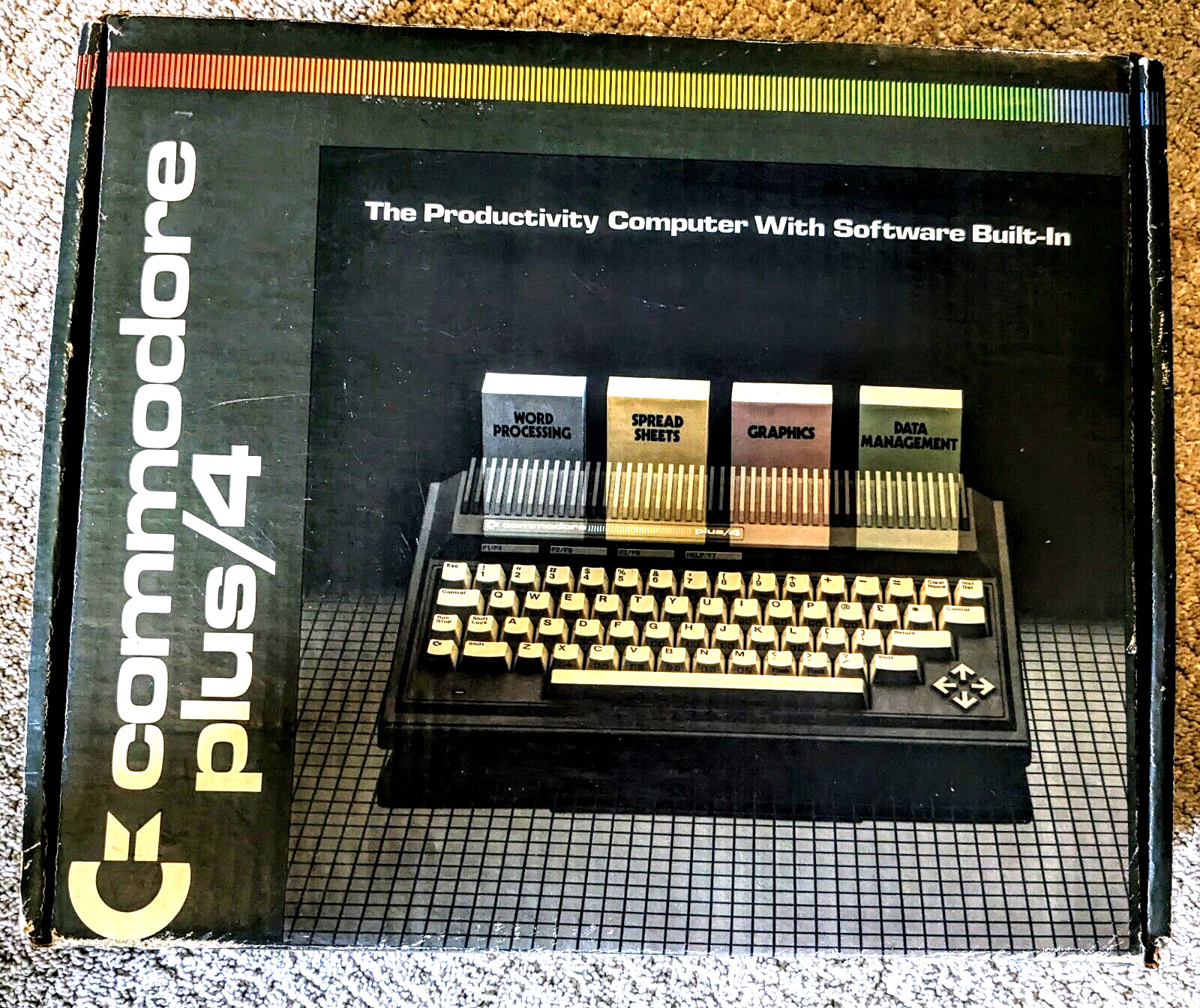 New Vintage Commodore Plus/4 Computer Never Used * rare find
