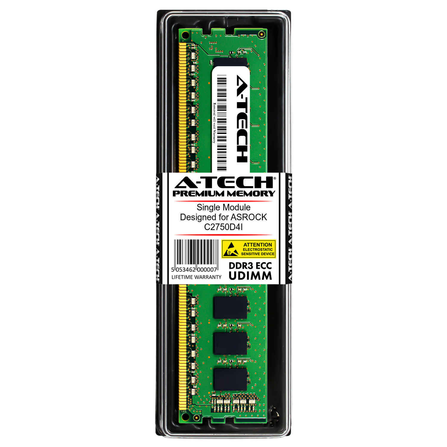 4GB 1Rx8 PC3L-12800E ECC UDIMM ASRock Rack E3C204-4L E3C224 C2750D4I Memory RAM