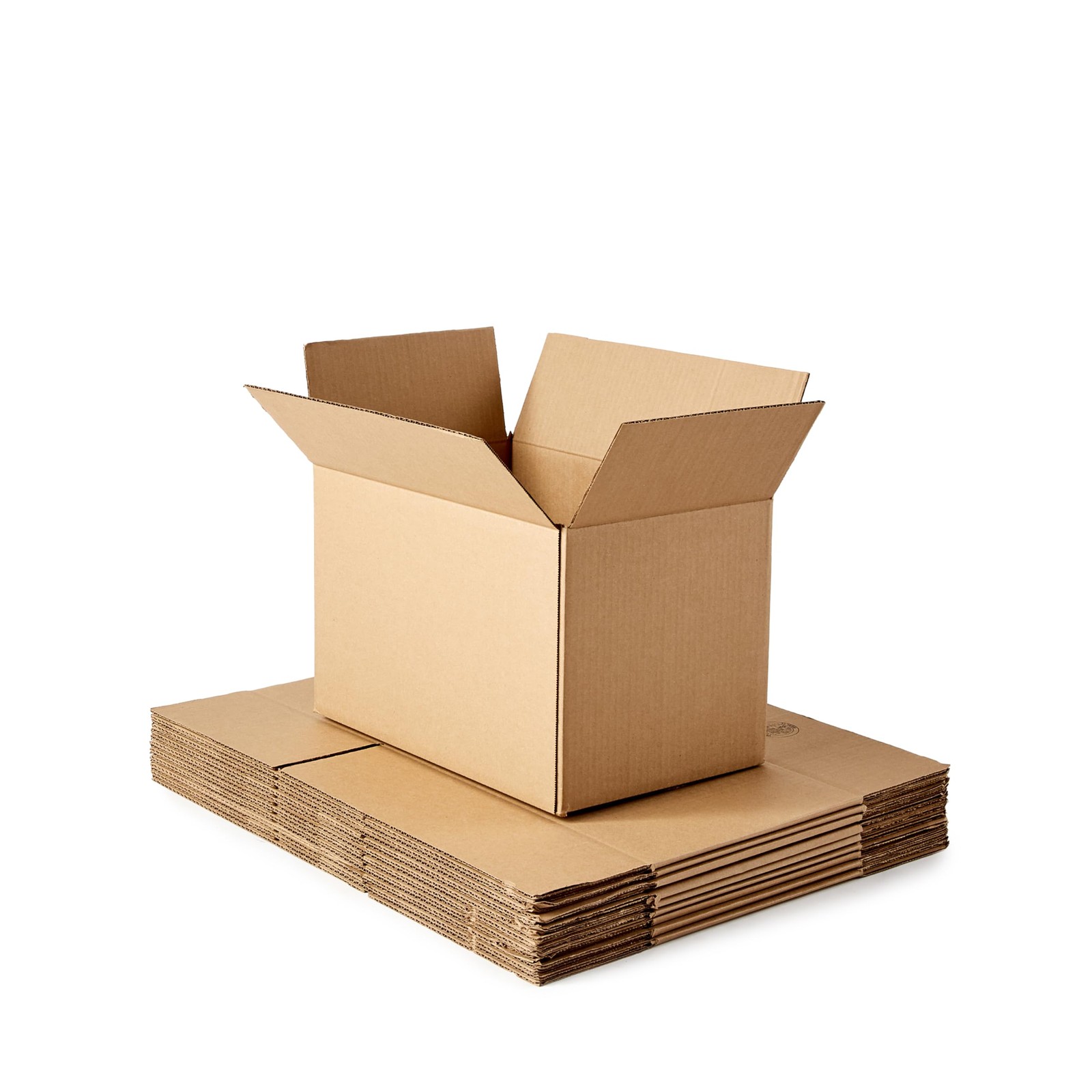 Small Cardboard Moving Boxes 16 x 10 Inch 15 Pack Brown Packing Shipping Size