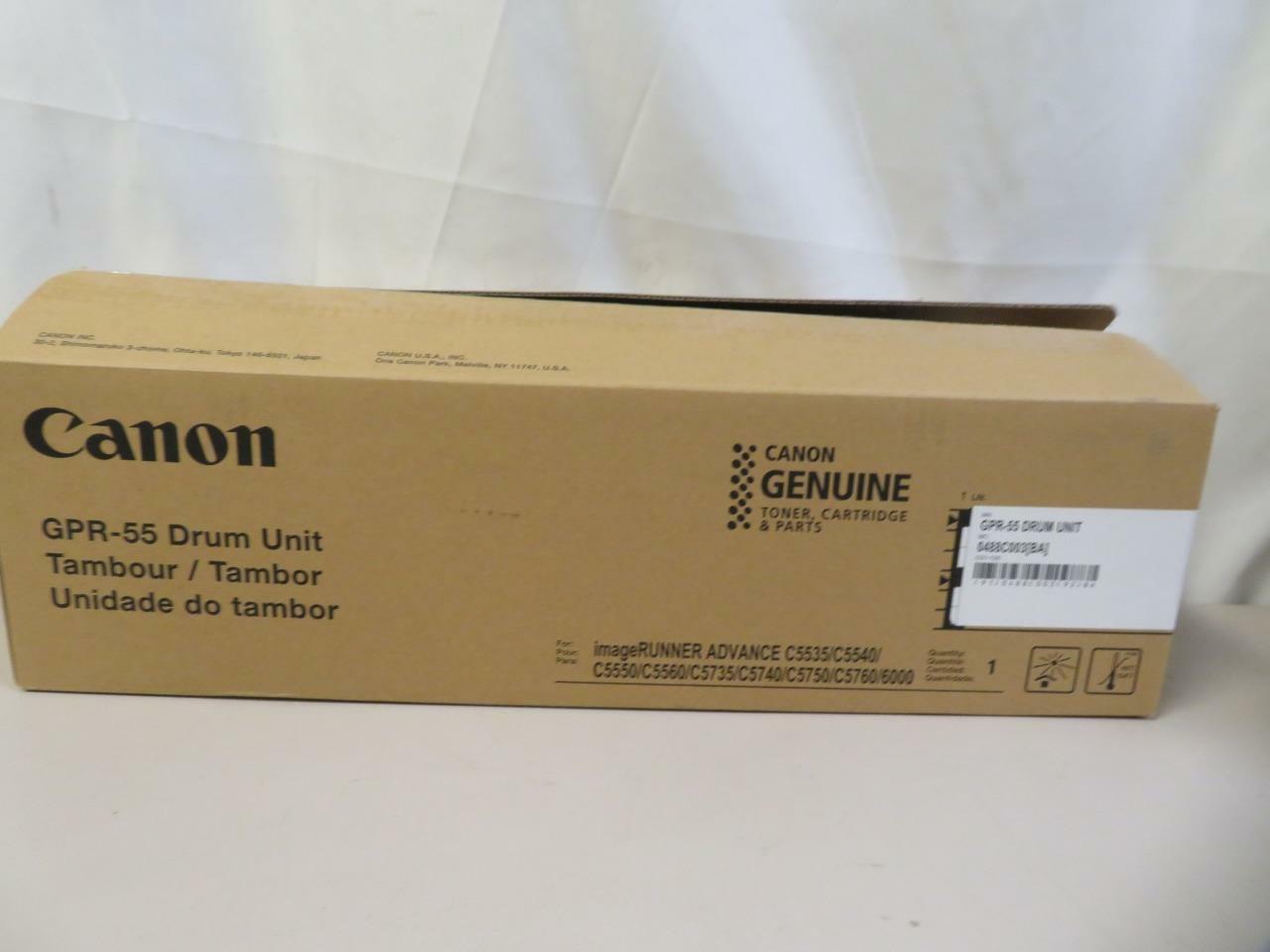 Canon Genuine OEM GPR-55 Drum Unit USED, NO LIFE LEFT - for parts only