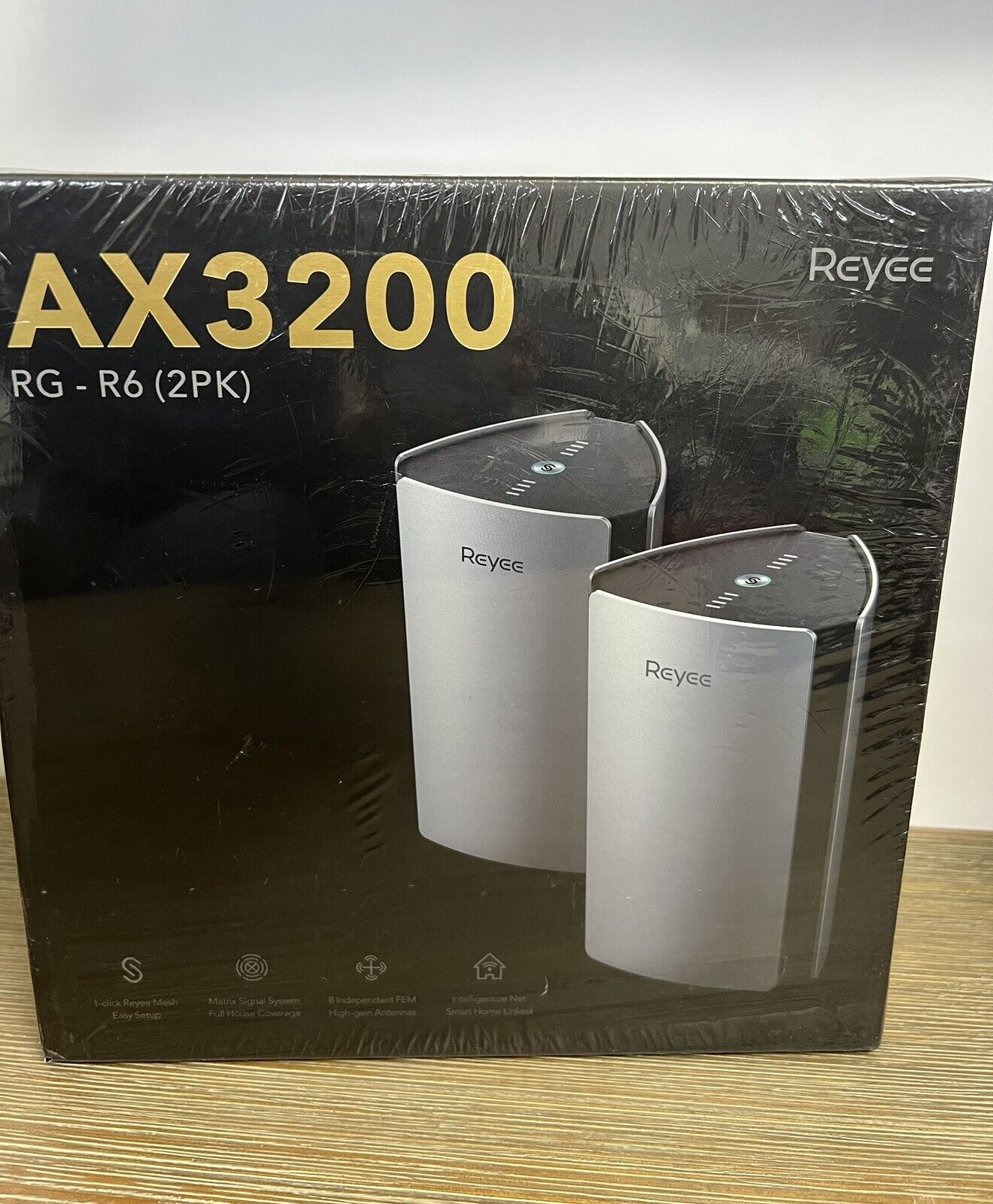 Reyee WiFi 6 RG-R6 Router AX3200 2-Pack New