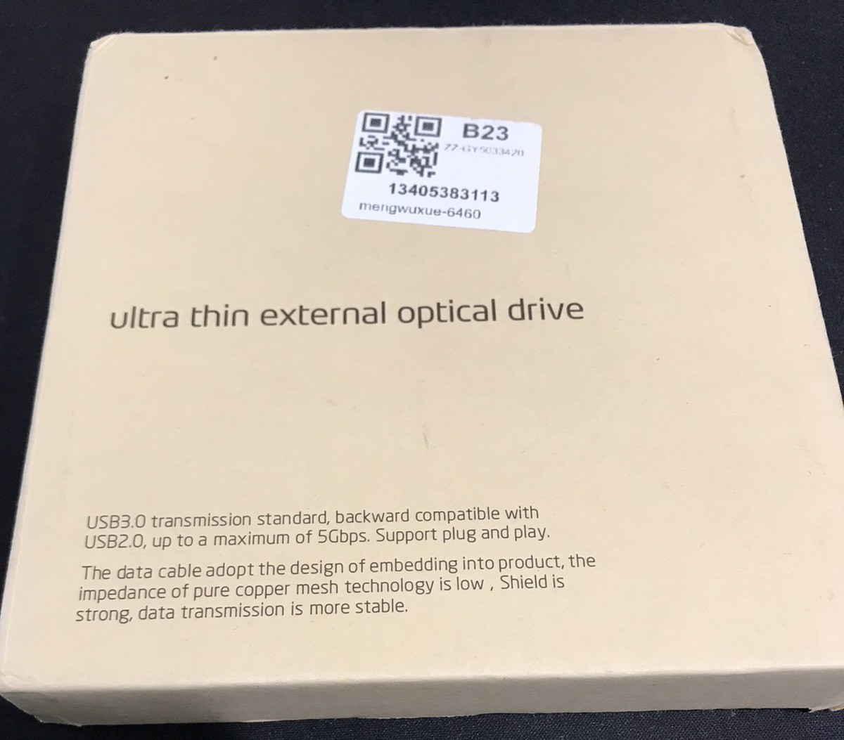 Ultra Thin External Optical Drive