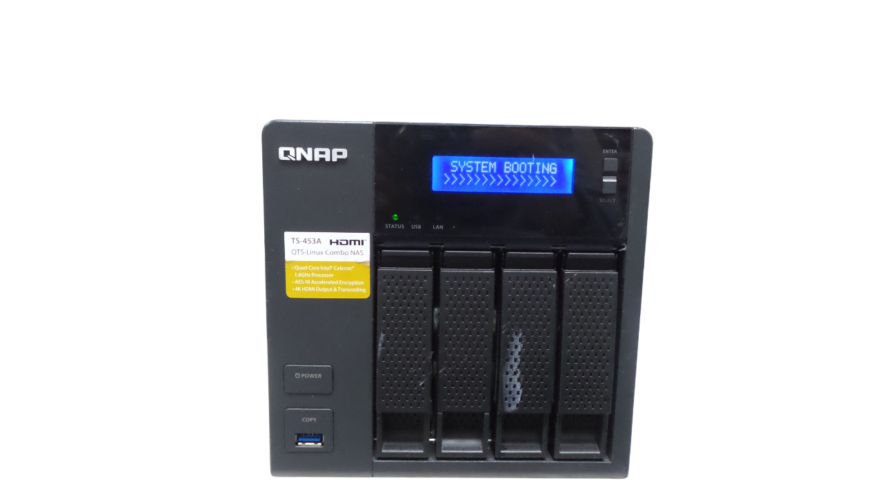QNAP TS-453A QTS-LINUX COMBO NAS