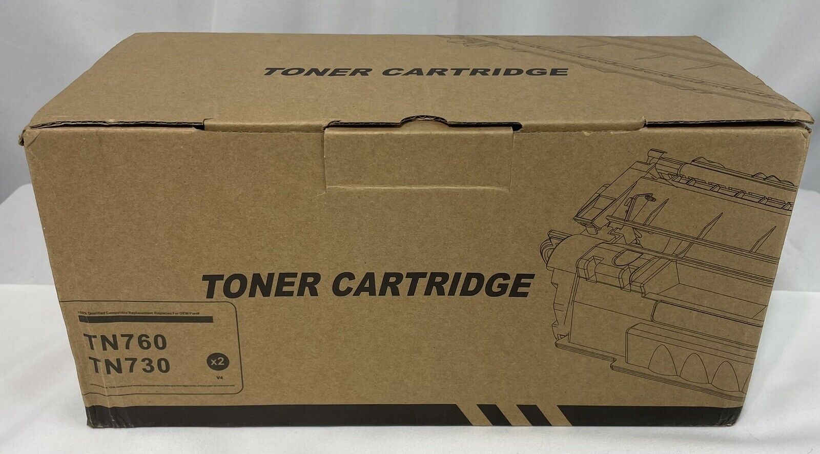 TN760 Toner Cartridge Compatible for C…2395DW MFC-2710DW  Printer