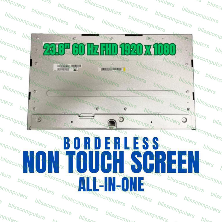 HP 24-C 24-CR0114 24" Non Touch Borderless LCD Screen All-in-One 23.8" FHD