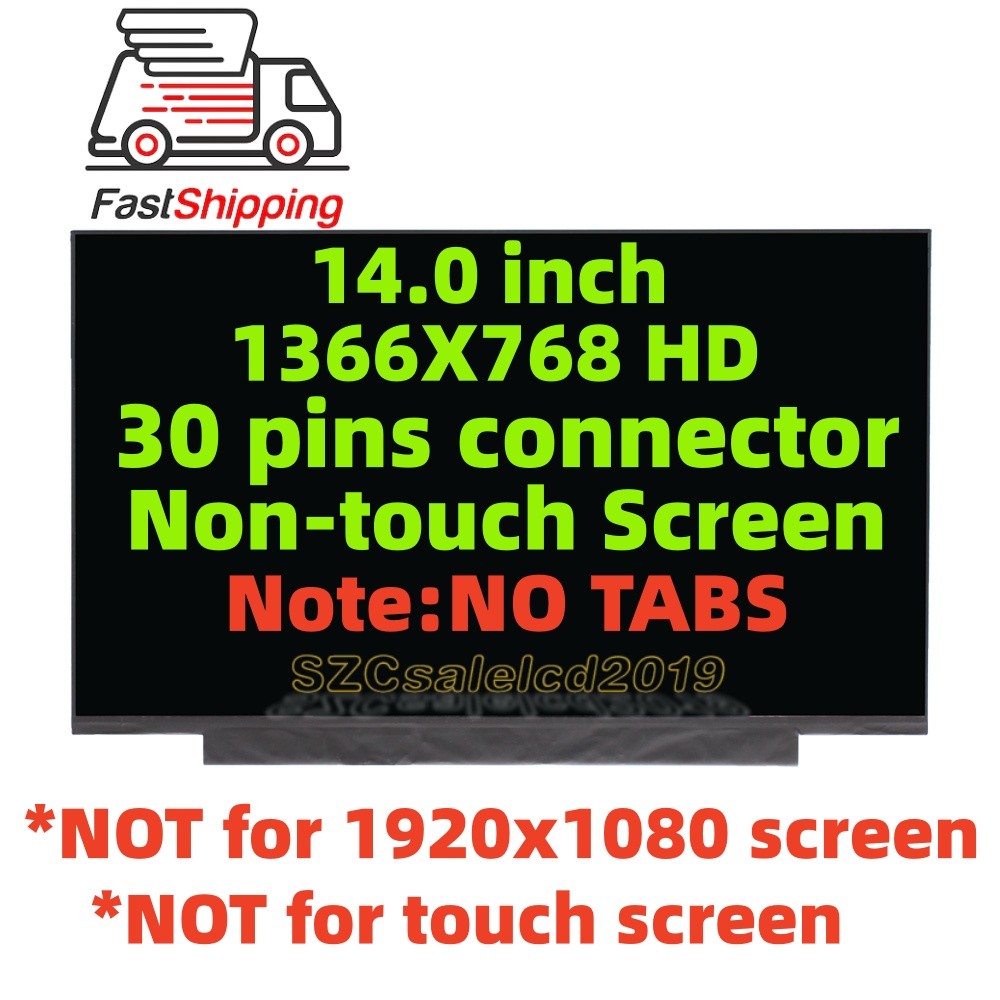 LCD Screen HD Display 14" For HP 14-cf2701ds 14-cf2702ds 14-CF2703DS 14-CF2723WM