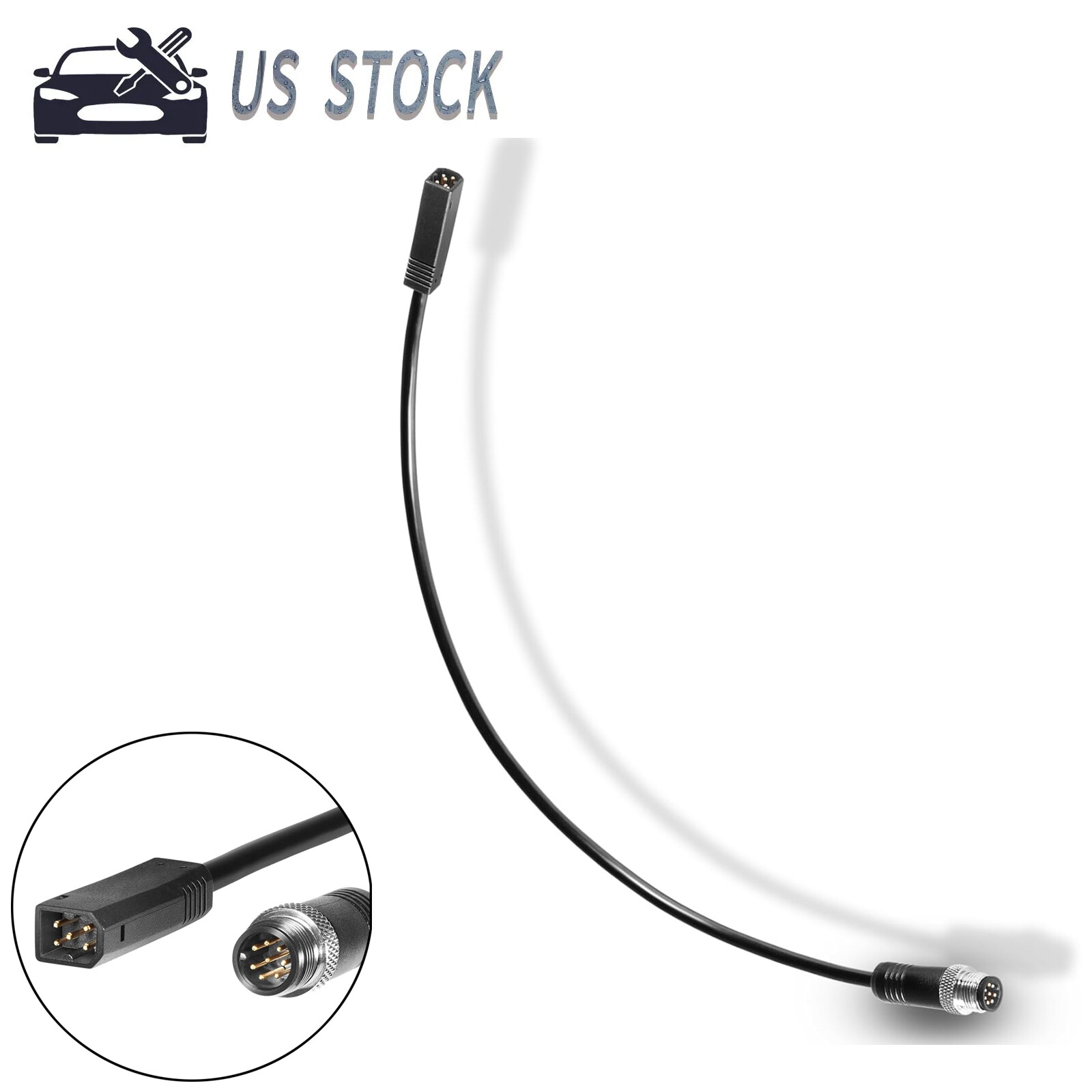 720074-12 AS EC QDE 12 Ethernet Adapter Cable for Humminbird Helix 7 8 9 10 12