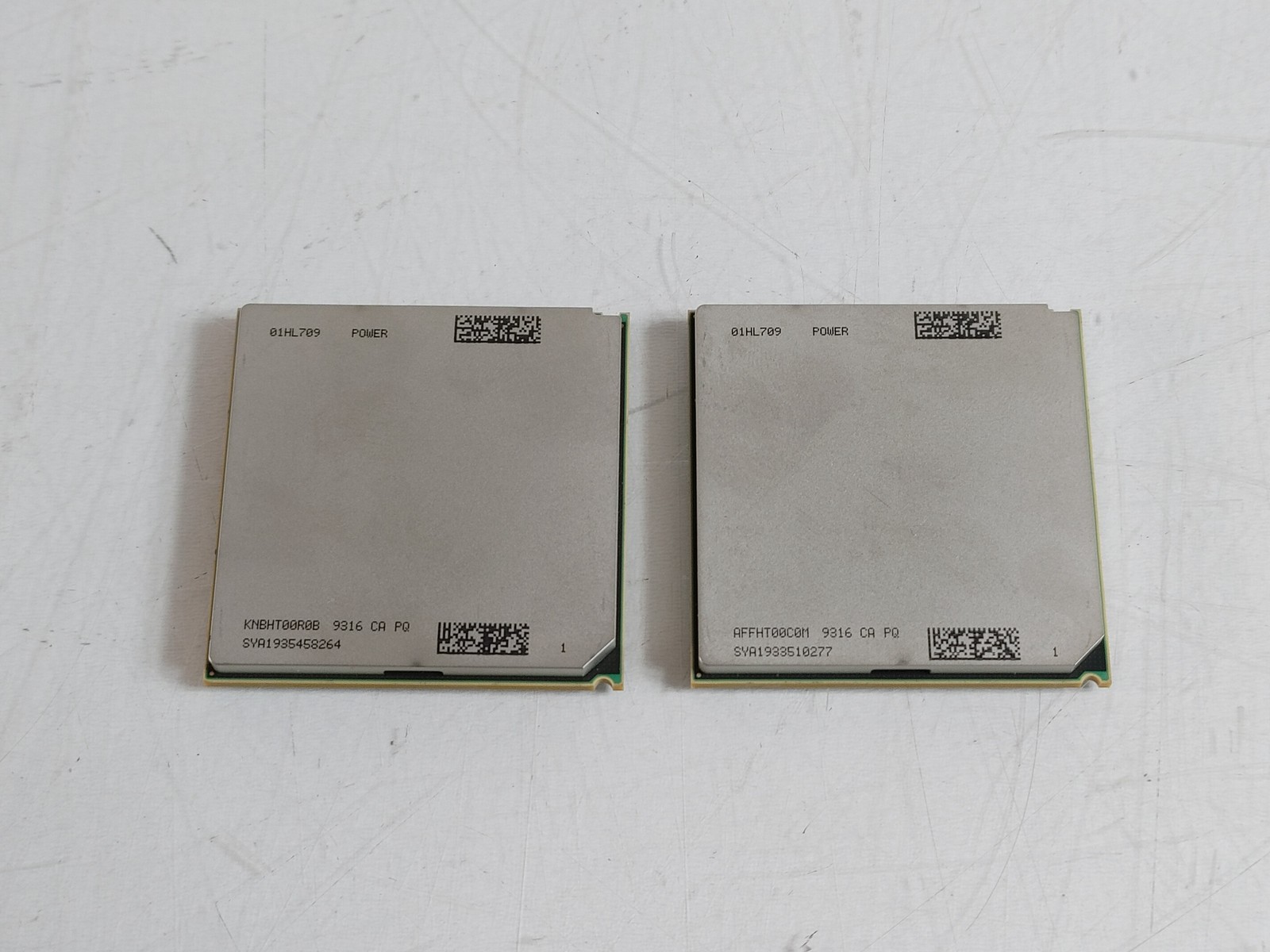 2x IBM POWER7 01HL709 3.55 GHz 8cores Server Processor