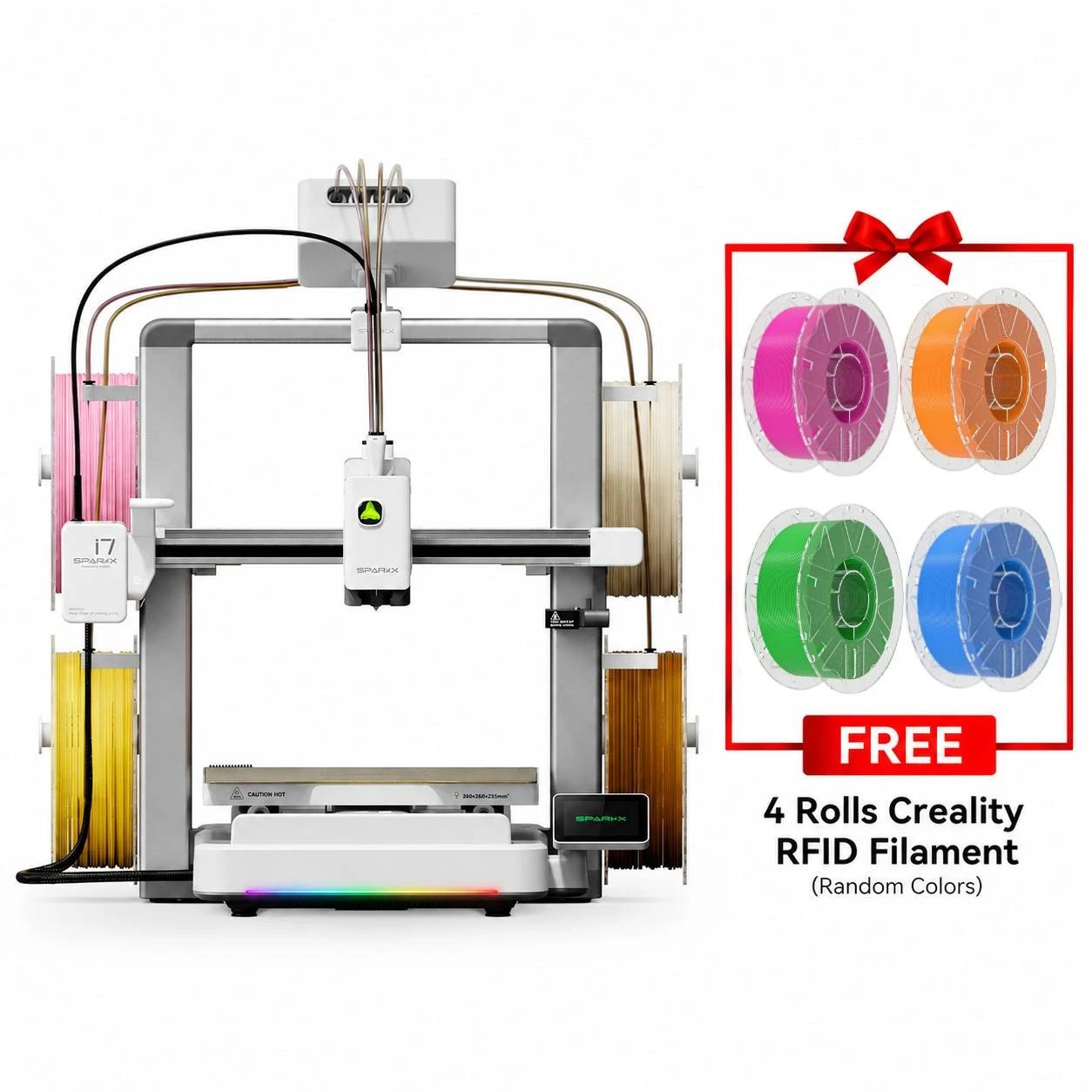 Creality SPARKX i7 Nano + CFS Nano Kit 3D Printer With 4KG RFID