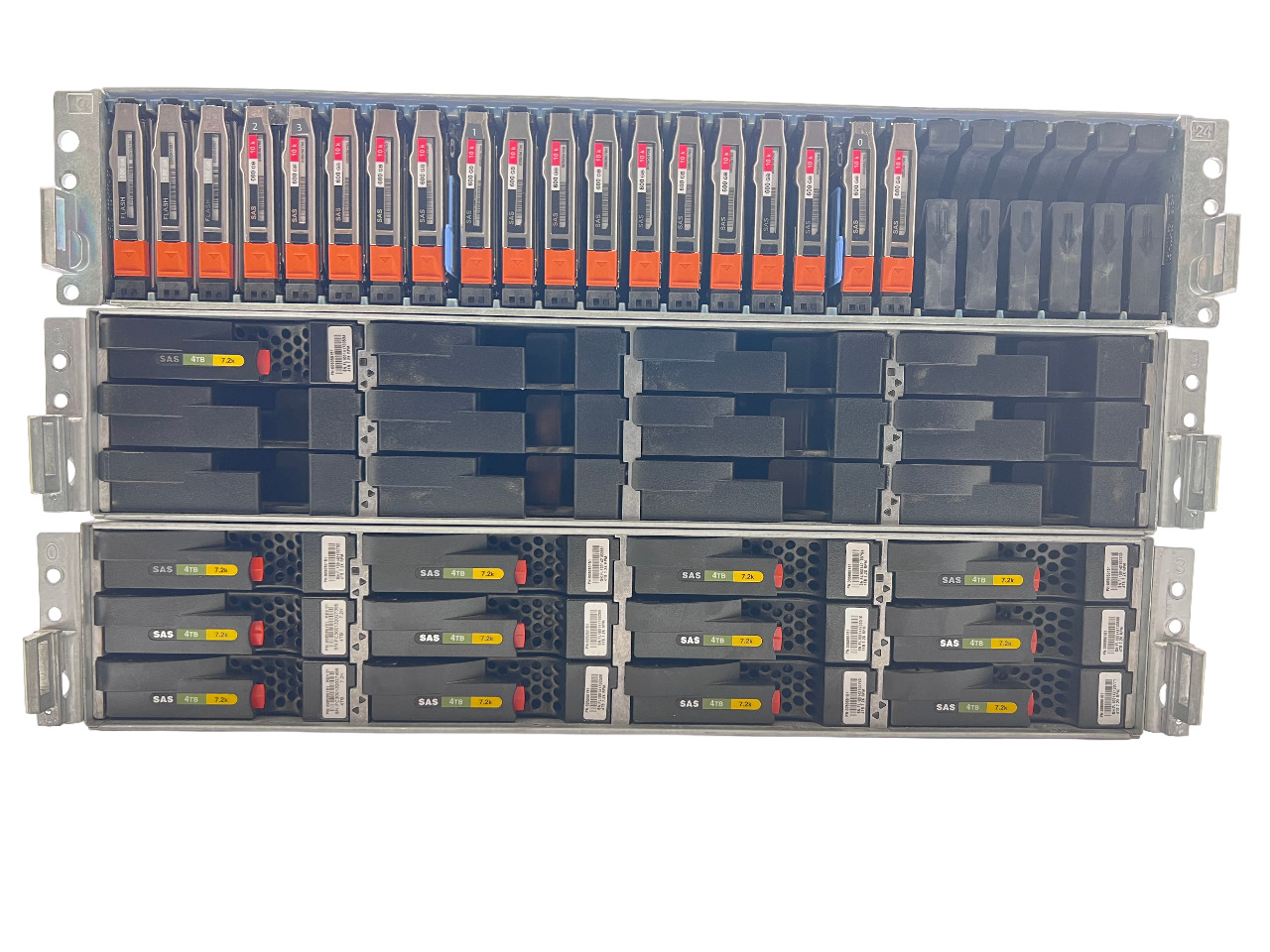 EMC VNXe 3200 10Gbe 62TB Storage SAN w/ 2x EMC DAE Expansion Enclosures