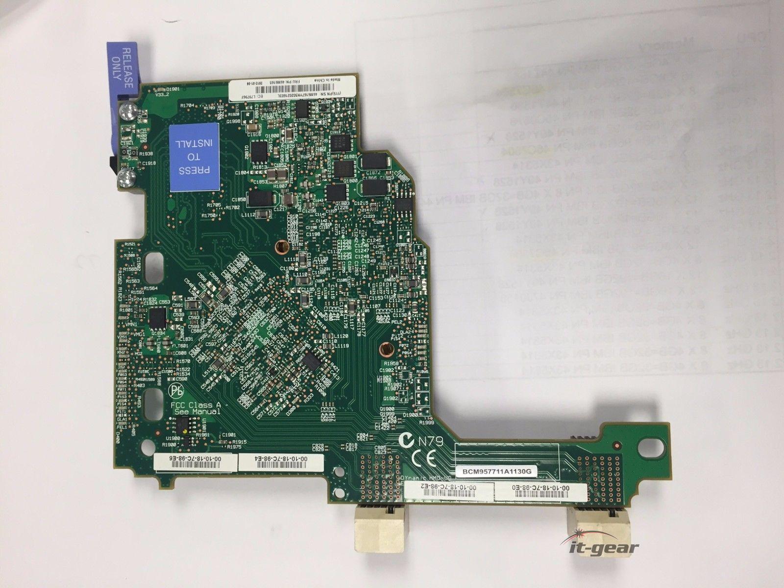 IBM 46M6165 Broadcom 4-Port 10 Gb Ethernet Exp Card 46M6164