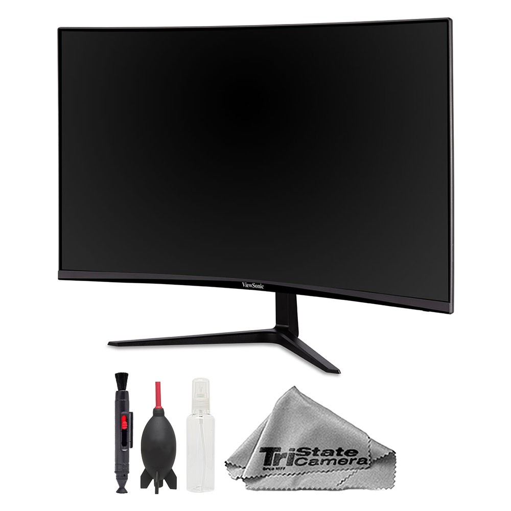 ViewSonic VX3218-PC-MHD Curved LCD Gaming Monitor + Cleaning Kit
