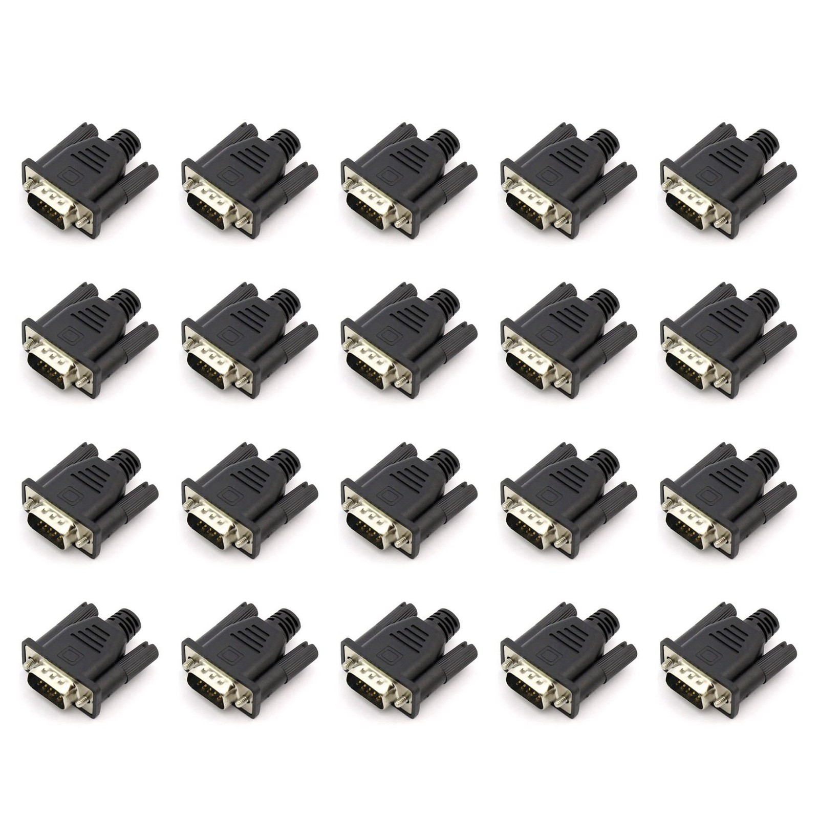 20X VGA Virtual Display Adapter Male Dummy Plug EDID Headless Ghost2143