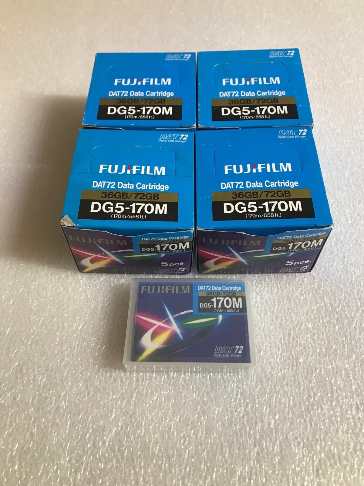 FUJI ( 20PACK ) DG5-170M Tape Cartridge 4mm DDS5 36/72GB DAT 72 DAT72 26046172