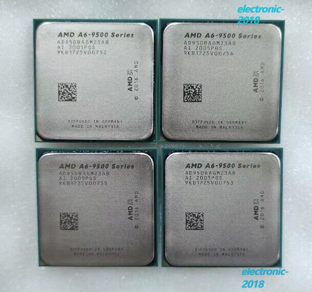 AMD A6-9500 APU 3.5GHz Dual-Core Socket AM4 65W CPU Processor