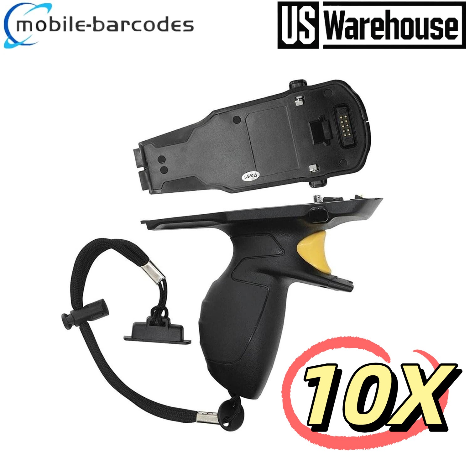 10X Trigger Handle for Zebra Symbol TC70 TC72 TC75 TC77 Scanner,TRG-TC7X-SNP1-02