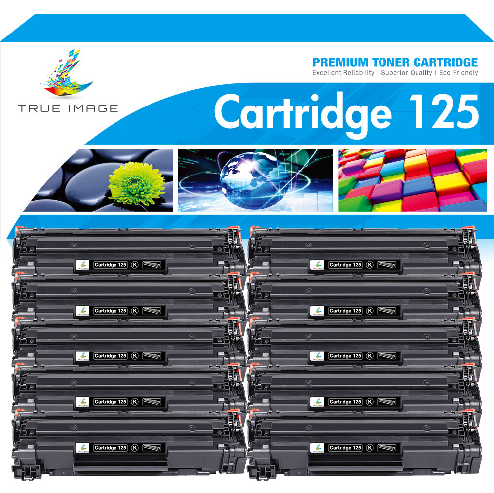 10PK Replacement Canon 125 Toner Cartridge for imageClass LBP6000 LBP6020 MF3010