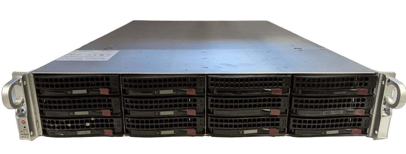 Supermicro 2U X10DRU-i 2x E5-2680 v3 2.5ghz  64gb Ram  240gb SSD  2x GPU  *READ*