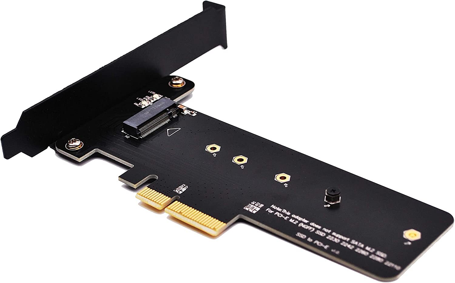 EZDIY-FAB PCI Express M.2 SSD NGFF PCIe Card to PCIe 4.0 x4 M2 Adapter Suppor...