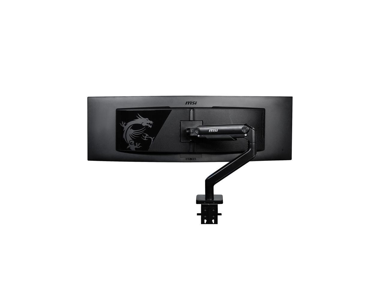 MSI MAG MT201 - Premium Heavy Duty Single Monitor Stand Arm,  Supports 17-49" Sc
