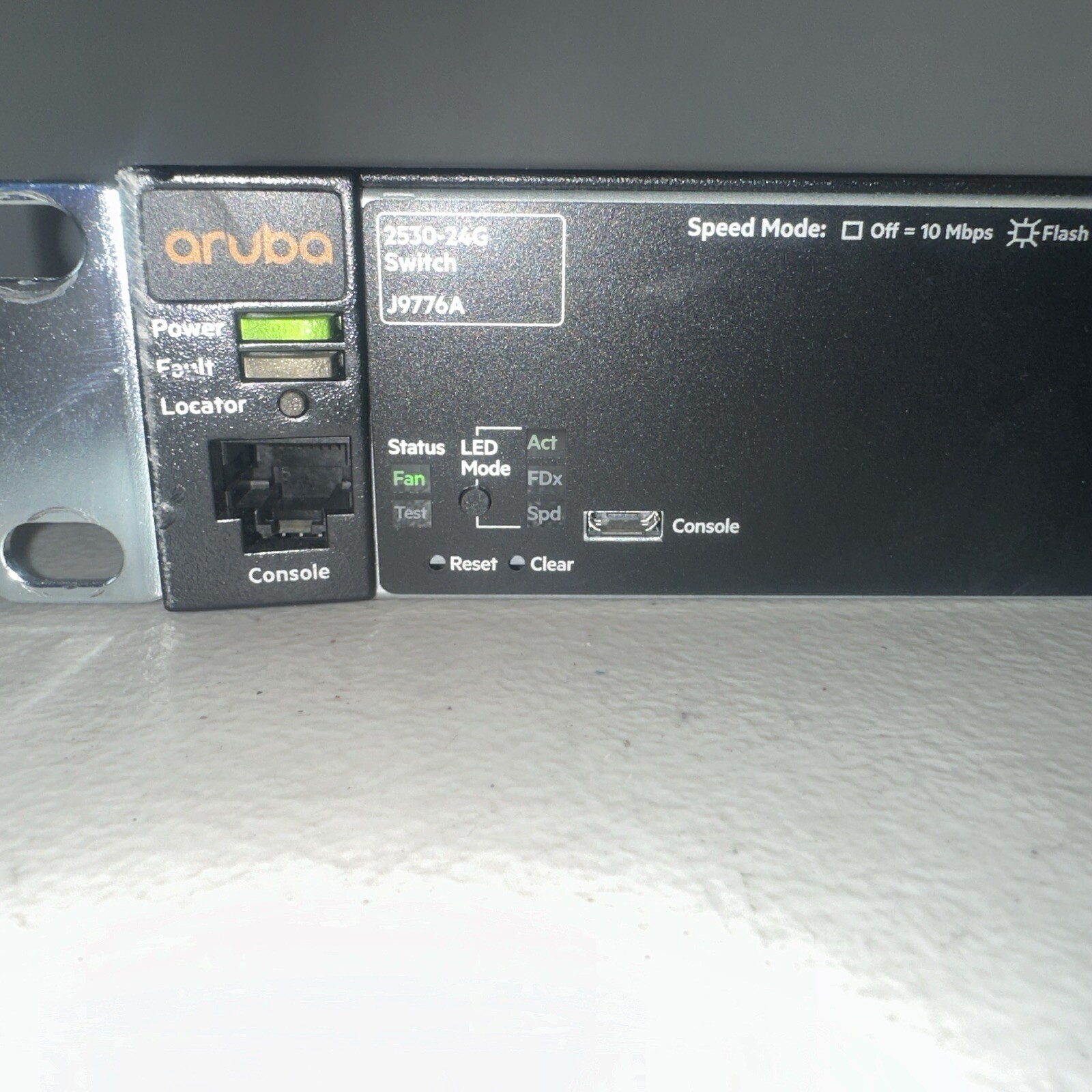 HPE Aruba J9776A Switch 24 Port Ethernet Networking Switch P/N: J9776A