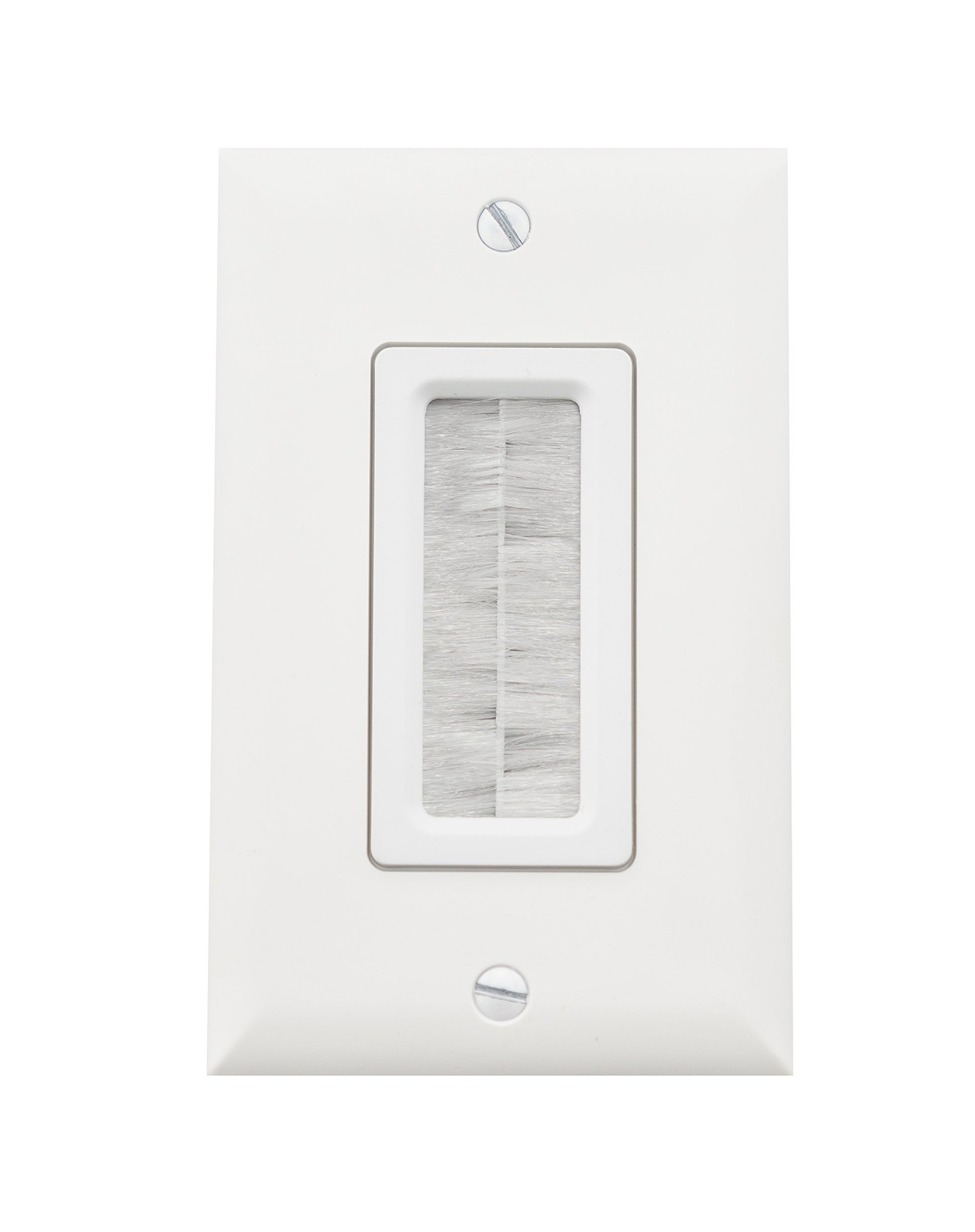 Legrand On‑Q Cable Access Wall Plate – Recessed Low‑Voltage Pass‑Through with...