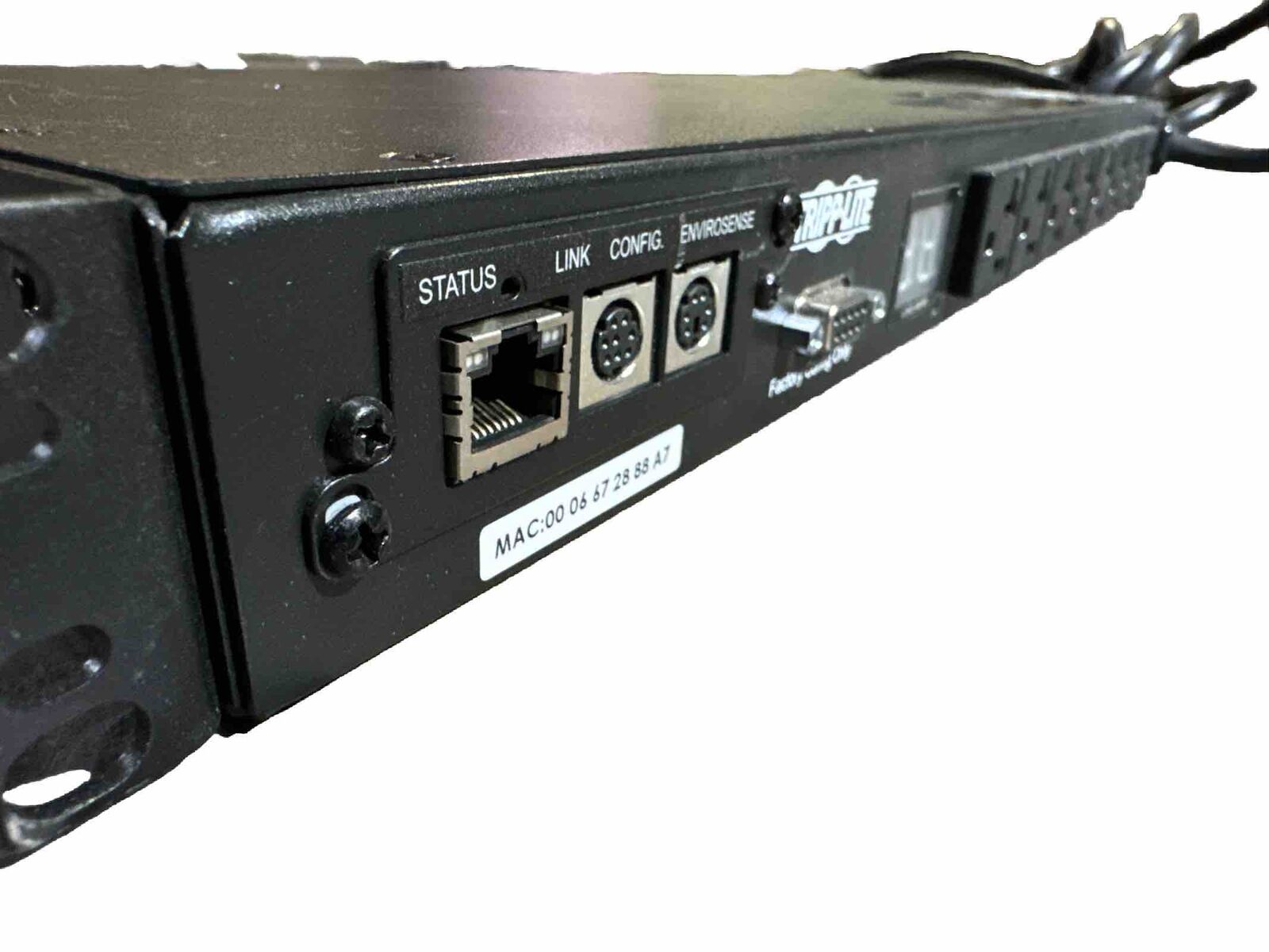Tripp Lite 1.9kW 120V 20A 8-out Single-Phase Monitored PDU PDUMNH20 W/L5-20P 😉
