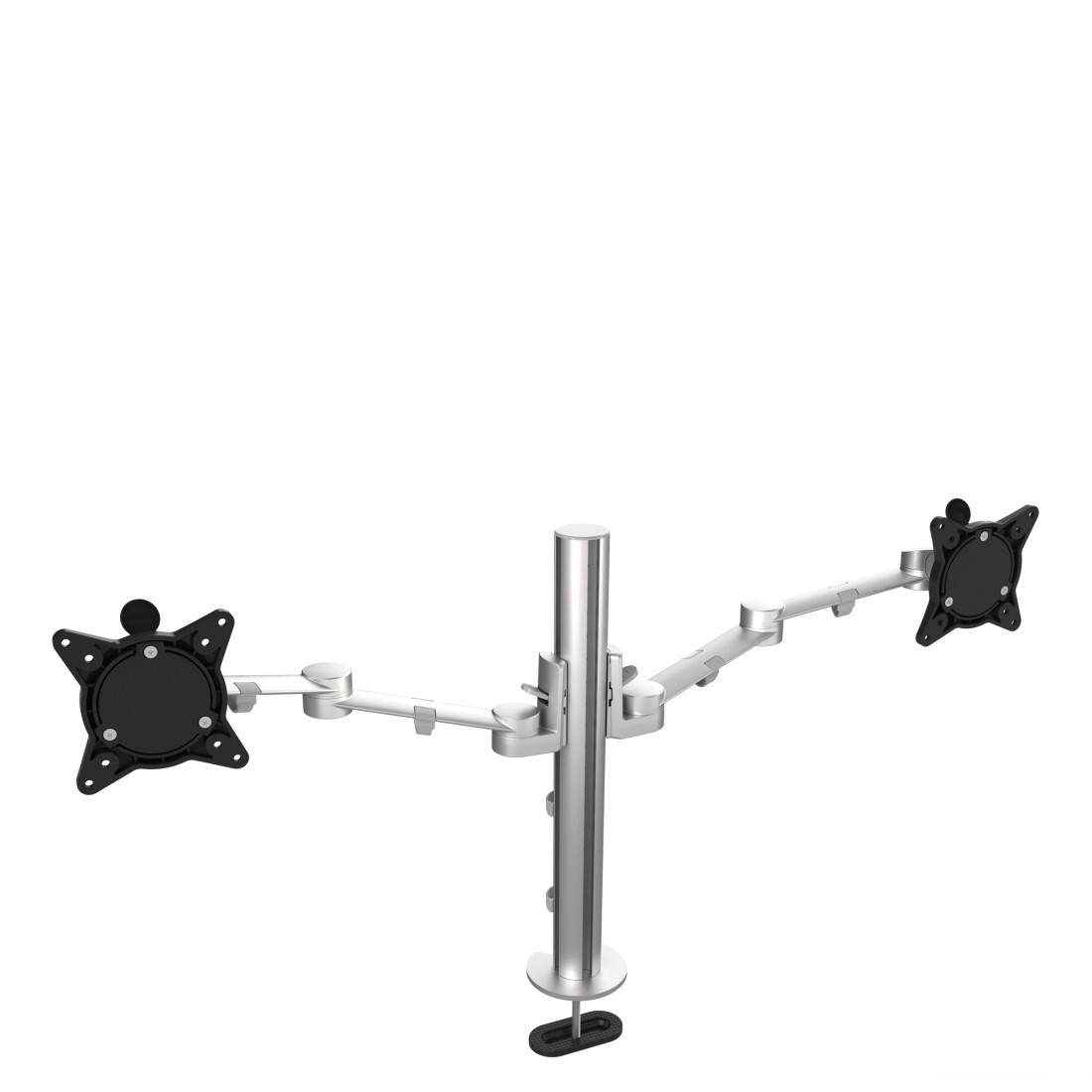 Offices To Go OTGMA2 Height Adjustable Dual Monitor Arm Tungsten Finish