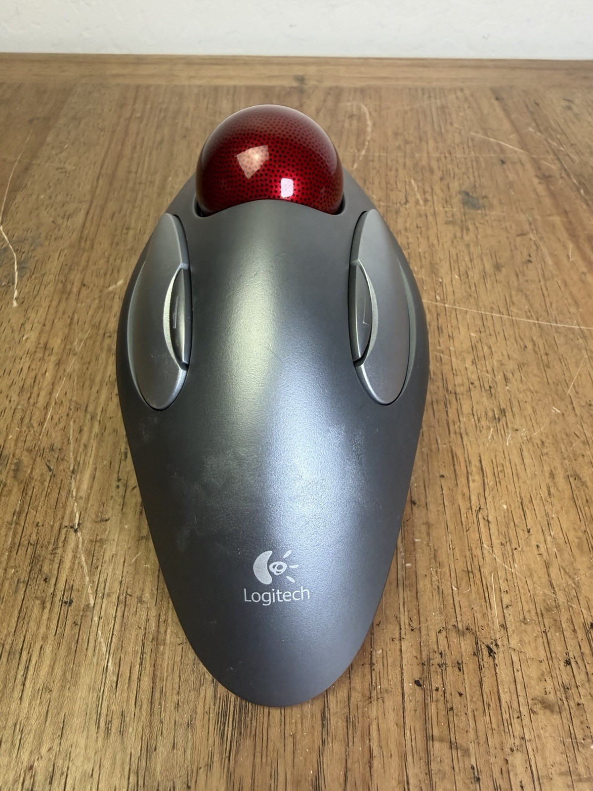 Logitech Trackman Marble Trackball Wired USB Mouse T-BC21, P/N 810-000767 Tested