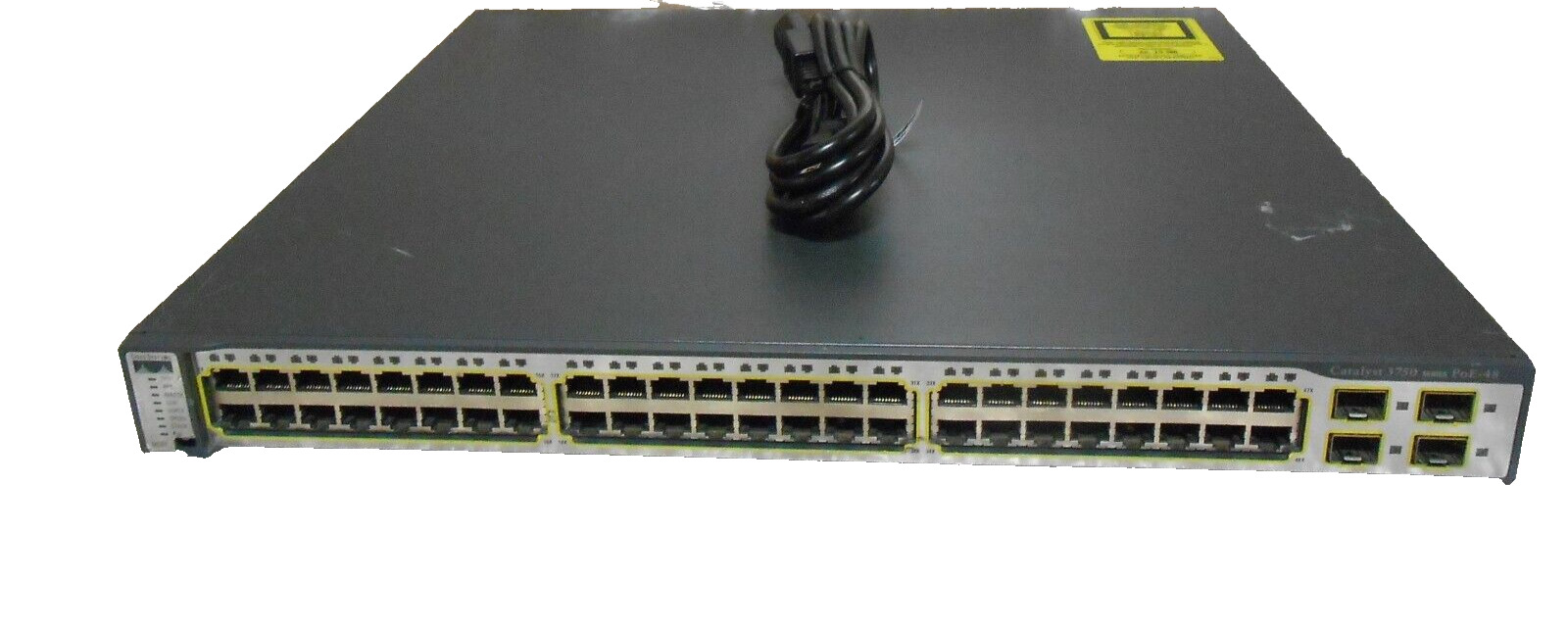 Cisco Catalyst 3750 Series 48 Port Ethernet Switch WS-C3750-48PS-S