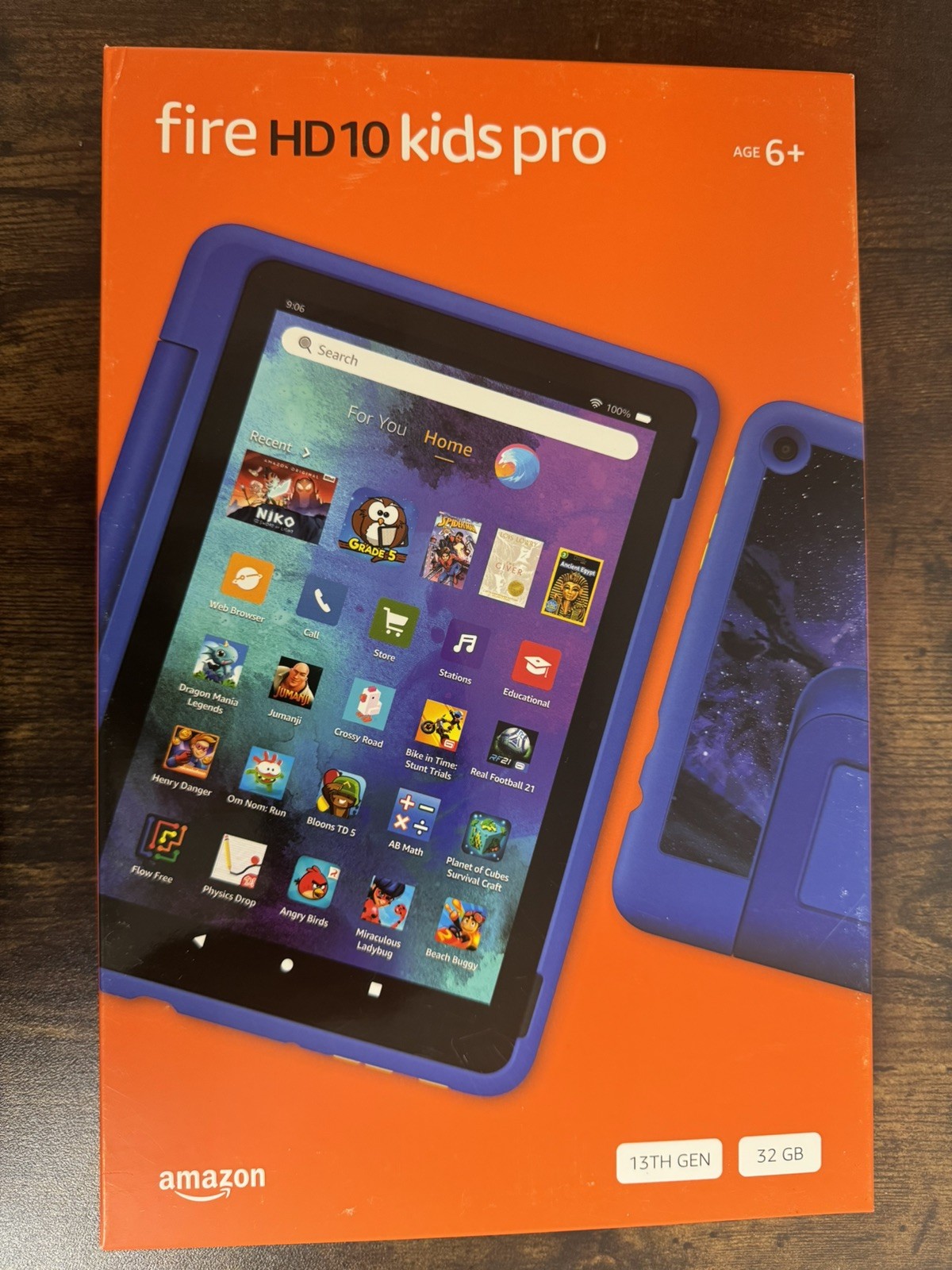 Amazon Fire HD 10 Kids Pro Tablet 13th Gen 32GB — New Factory Sealed — Nebula
