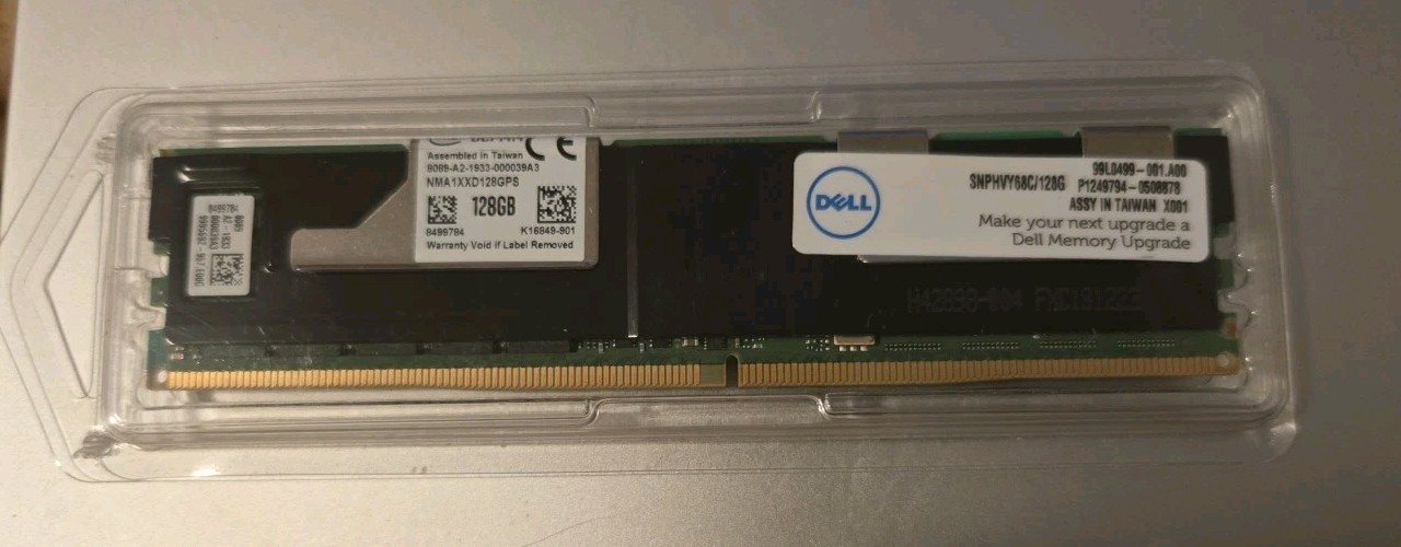 DELL 128GB DDR4 2666MHz Intel Optane 100 Persistent Server Memory SNPHVY68C/128G