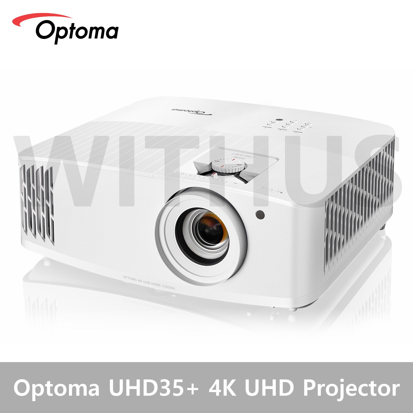 Optoma UHD35+ 4K UHD Home Theater Projector 4000 ANSI 300" DLP 4K UHD - Tracking