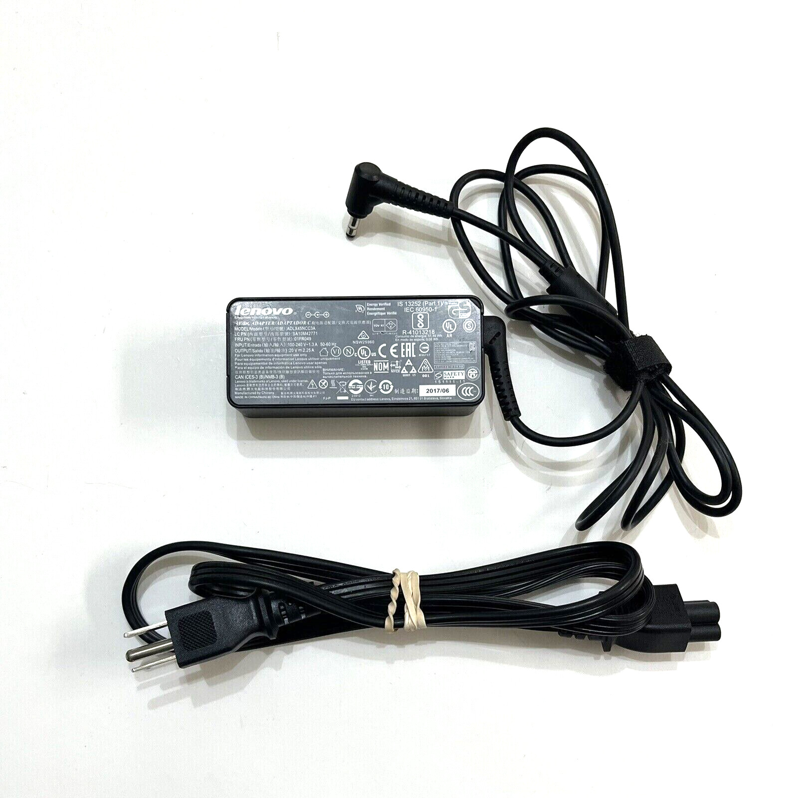 Genuine OEM AC Power Adapter Charger for Lenovo IdeaPad S340-15IWL, S340-14IIL