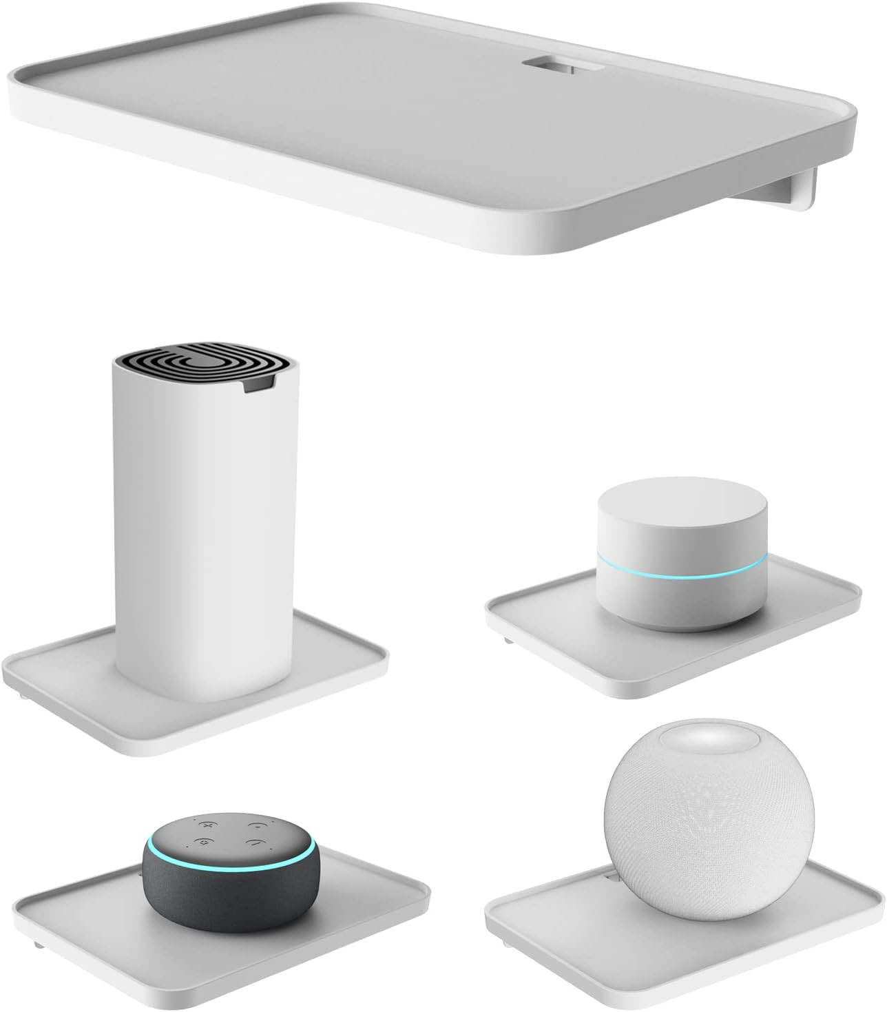 Soporte De Pared Universal Para Altavoces Pequenos Repisa Y Estante Para Router