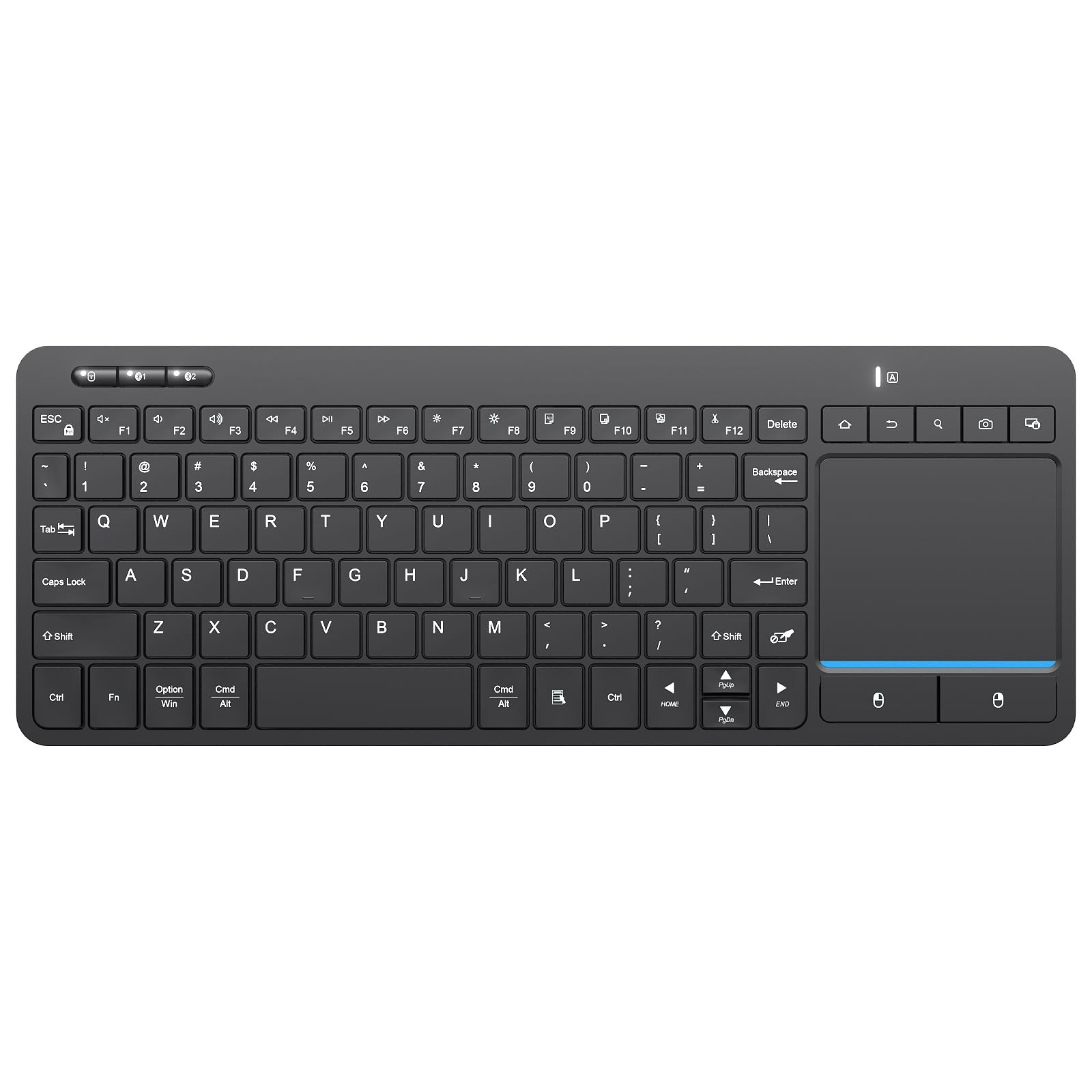 Bnnwa Multi-Device Wireless Bluetooth Keyboard with Touchpad-QWERTY