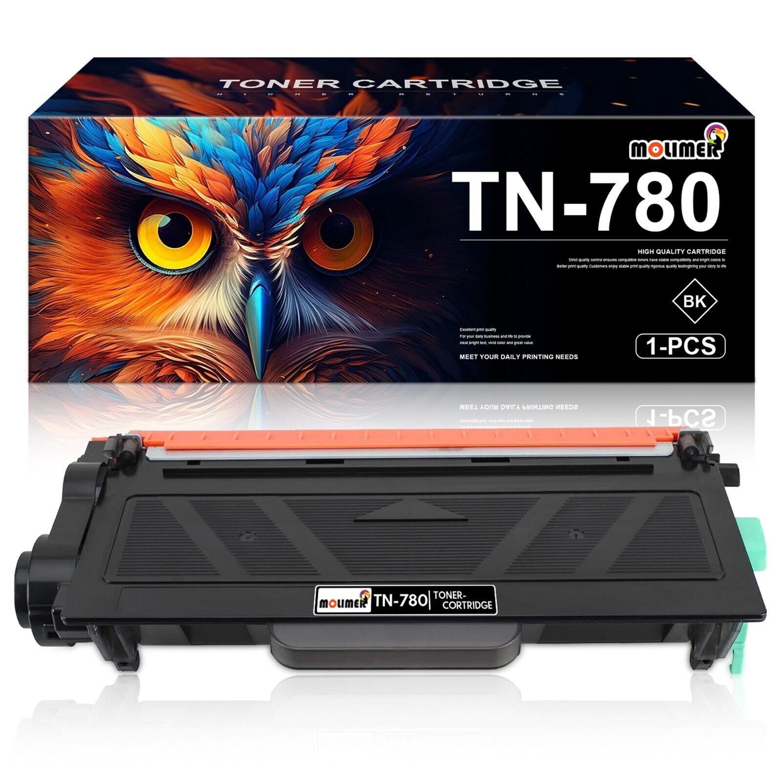 TN780 High Yield Toner Cartridge Replacement for Brother TN780 HI-5440D 5450DN