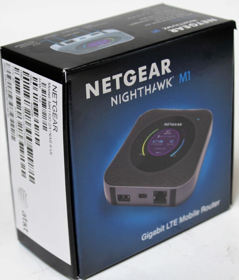 Netgear Nighthawk MR1100 M1 WiFi Router MR1100ABS-1A1NAS Business AT&T UNLOCK