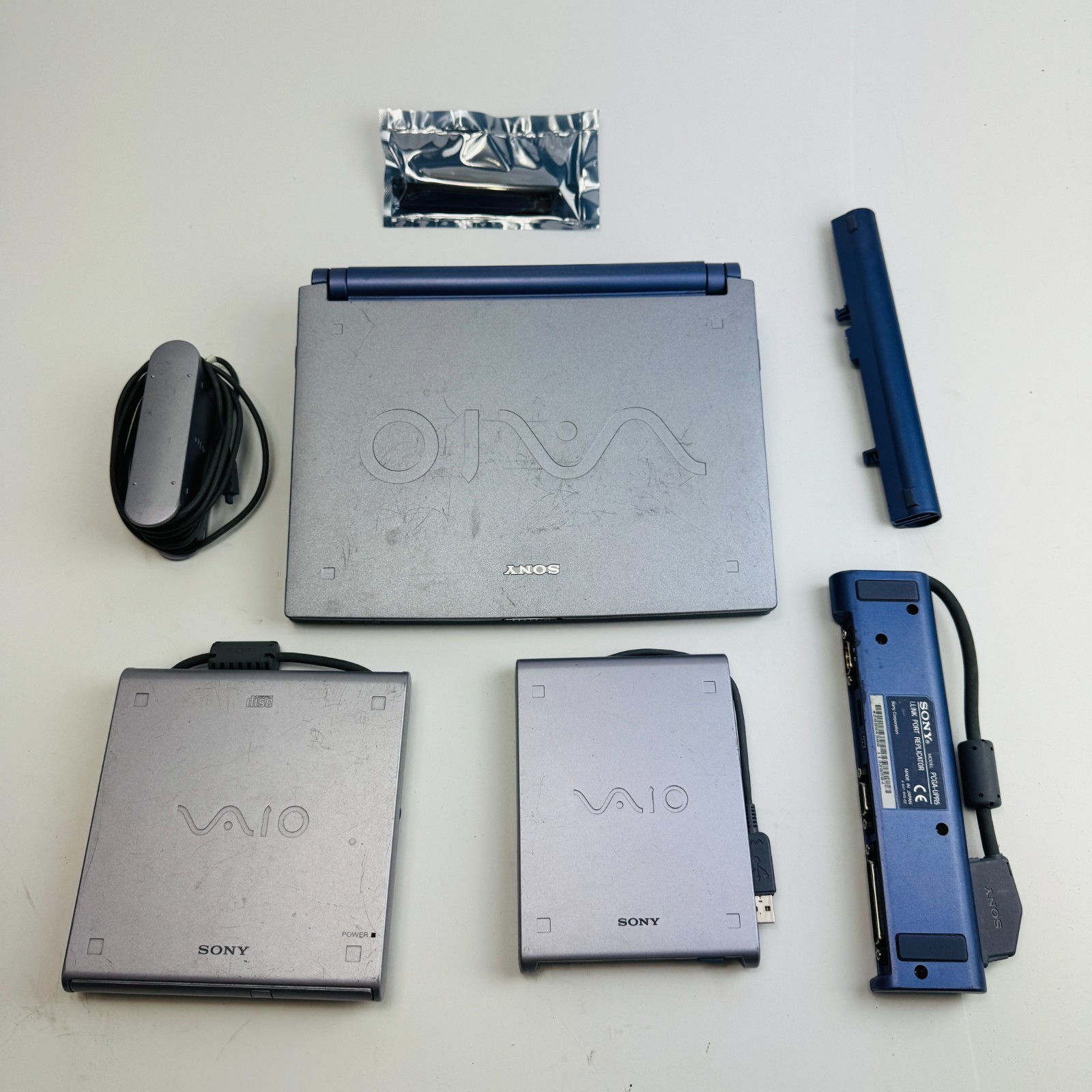 Sony VAIO PCG-N505SN Vintage Notebook Laptop No HDD Password Locked