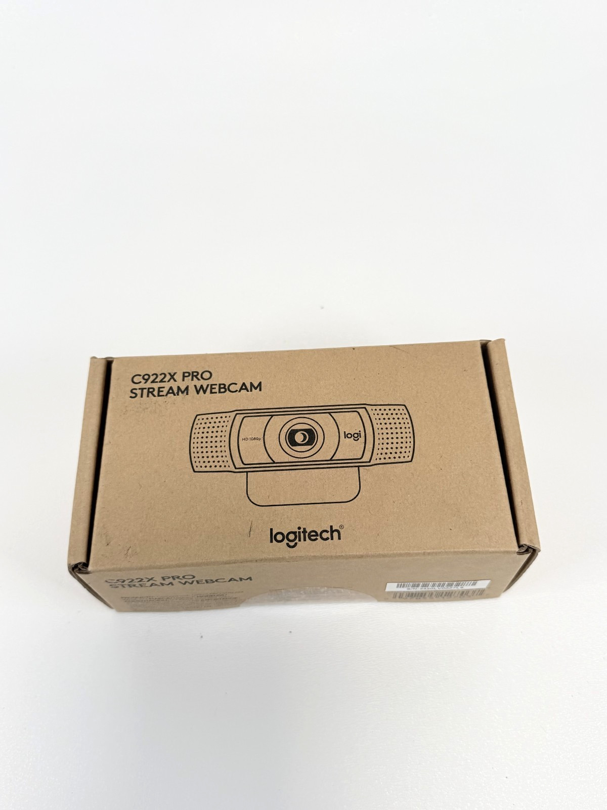 Logitech C922X Pro Stream Webcam Black New Sealed Ships Fast