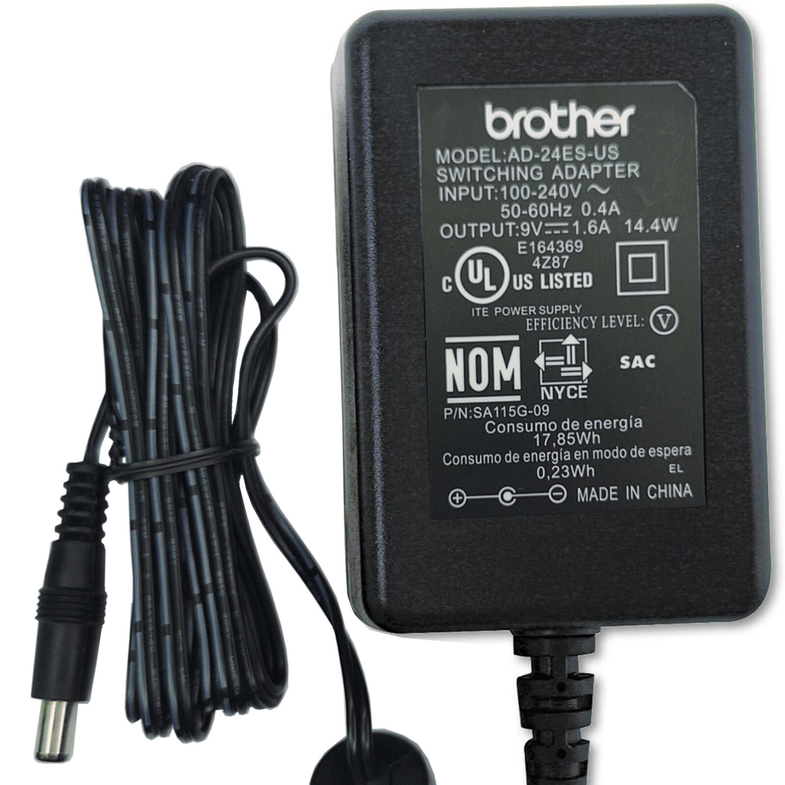 Genuine 9V AC Adapter For Brother P-Touch PT-D200 PT-D210 PT-D202 PT-1010 PT1830