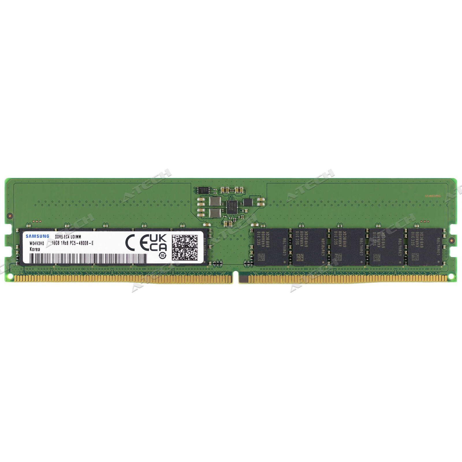 Samsung 16GB 1Rx8 PC5-4800 DDR5-38400 ECC UDIMM Unbuffered Server Memory RAM 1x