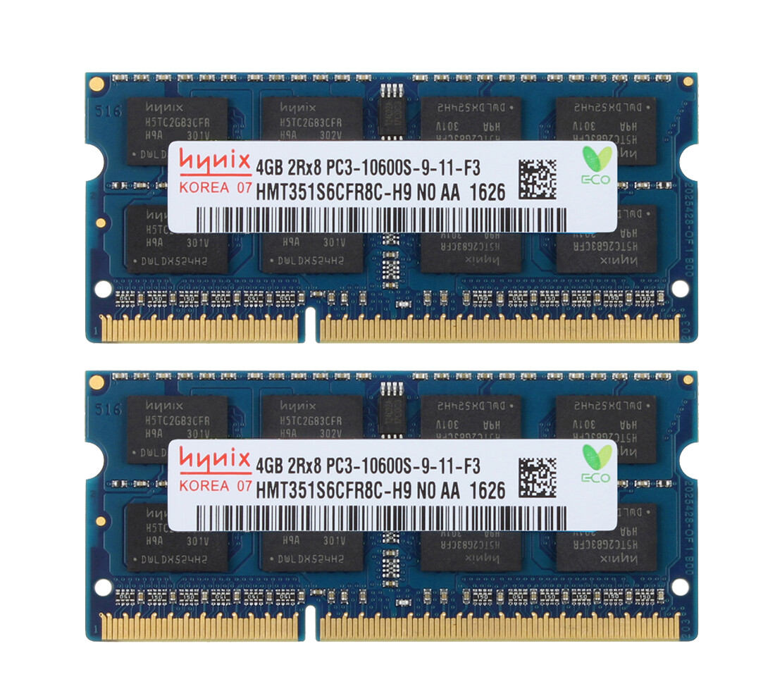 Hynix 8GB 2X 4GB PC3-10600S DDR3 1333mhz Memory for iMac 21.5" Mid-2011 A1311 ##